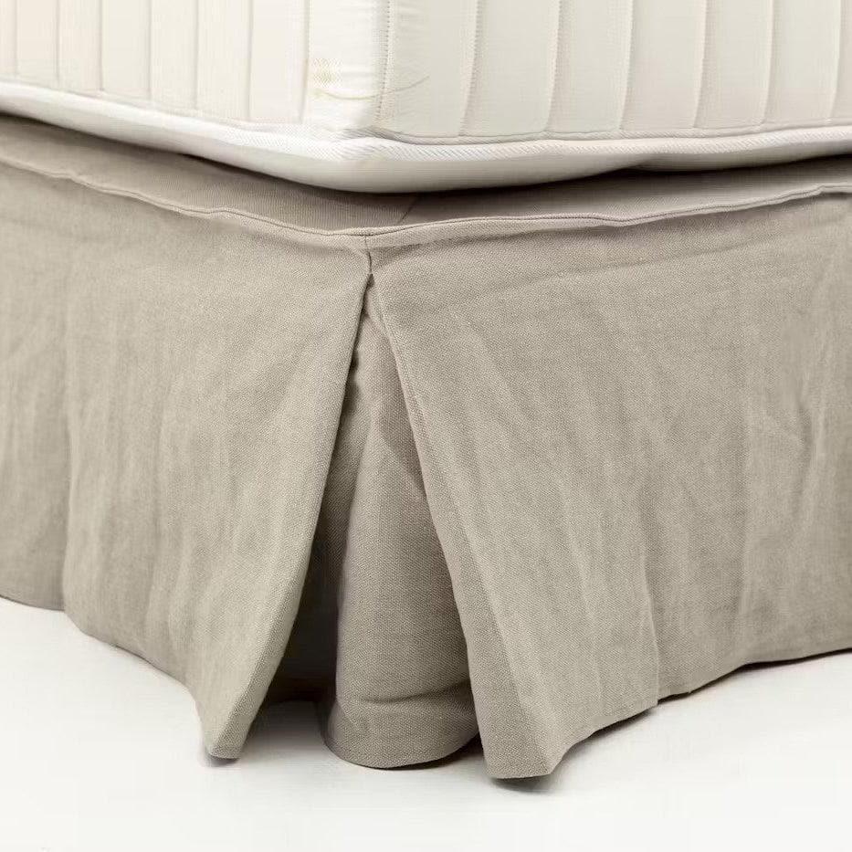 Bett mit Bezugsstoff SANDRINE