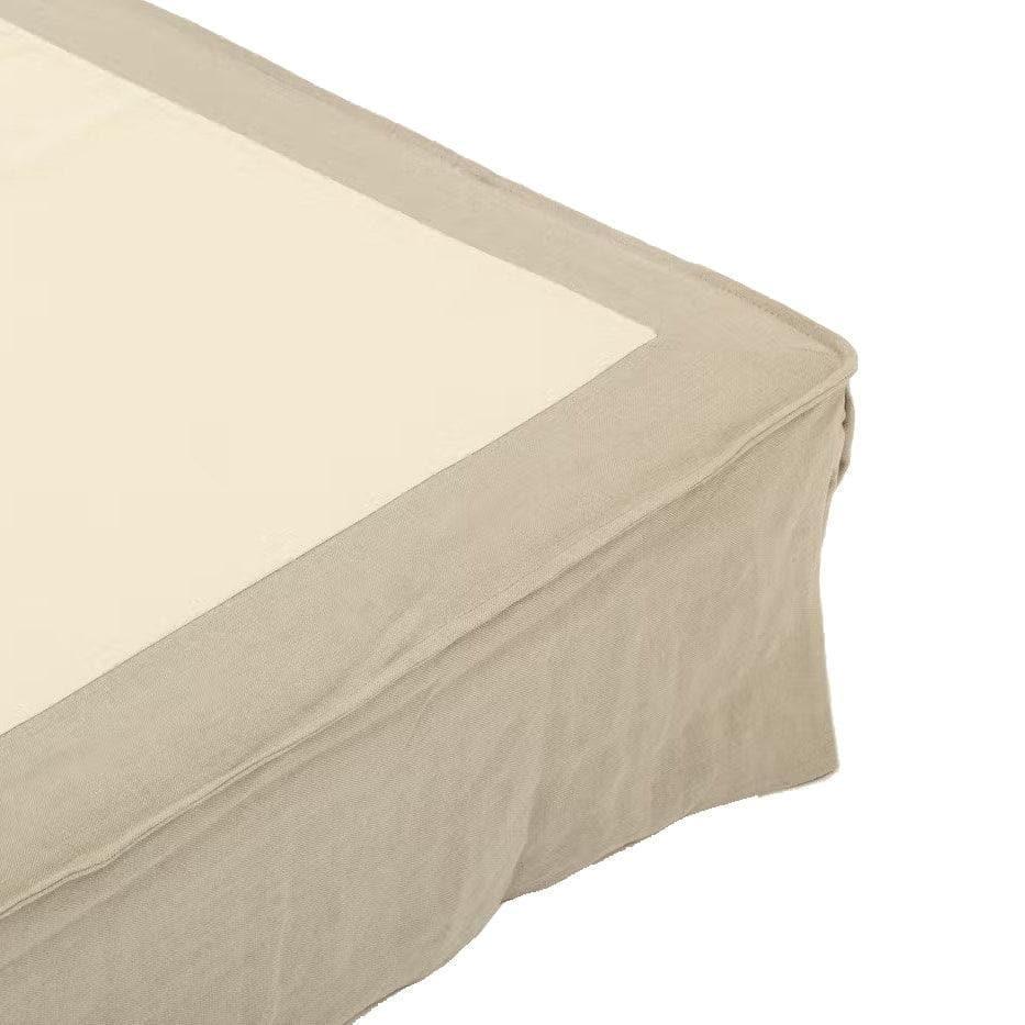 Bett mit Bezugsstoff SANDRINE
