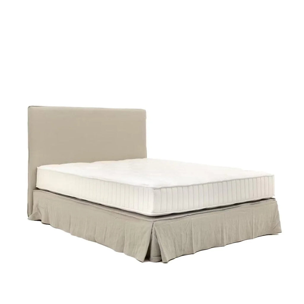 Bett mit Bezugsstoff SANDRINE