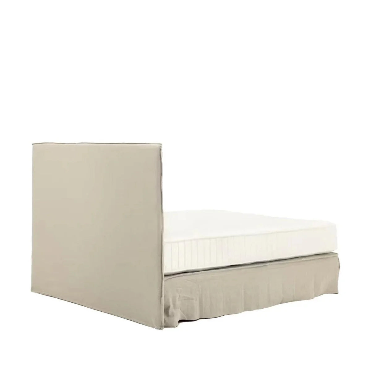 Bett mit Bezugsstoff SANDRINE